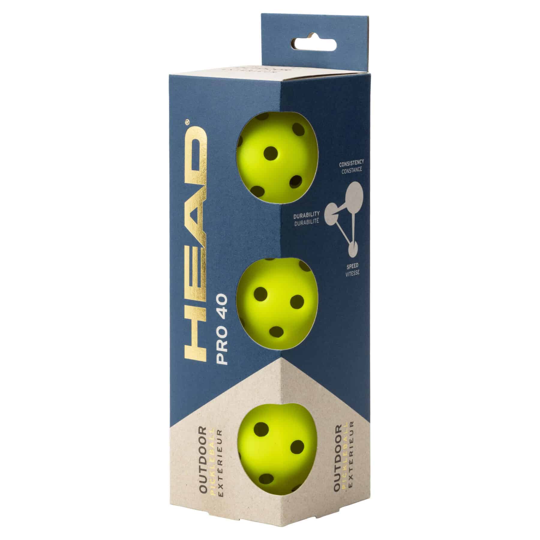 HEAD Pro Pickleball ballen – Outdoor